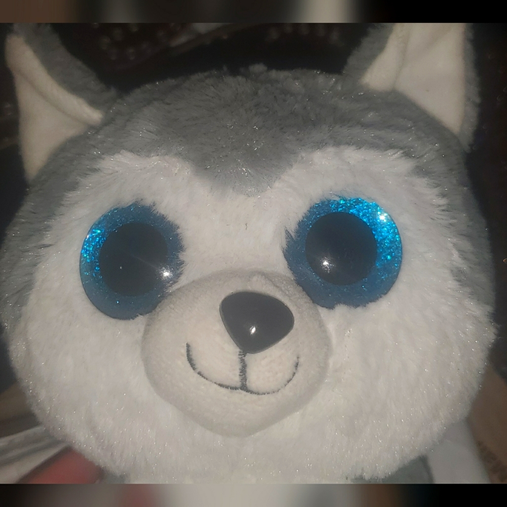 Plushie Siberia Husky Stuffed Animal/TY Like - Picture 2 of 7